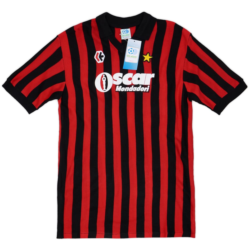 1984-85 AC Milan RollyGo Reissue Home Shirt #9 (Hateley)