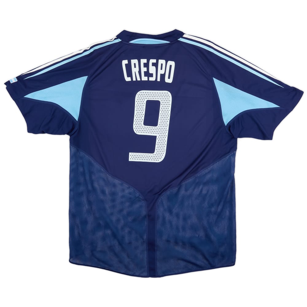 2004-05 Argentina Away Shirt Crespo #9 - 6/10 - (XL)