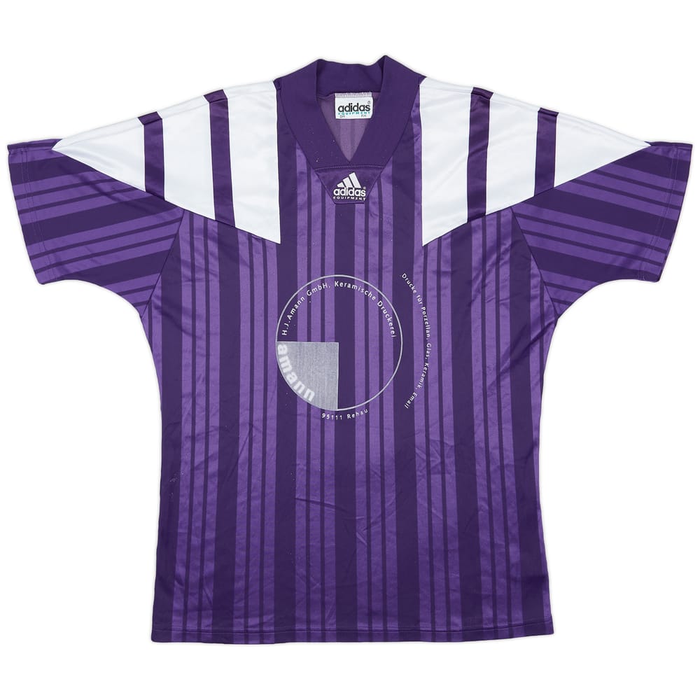 1992-93 adidas Template Shirt #3 - 8/10 - (M)