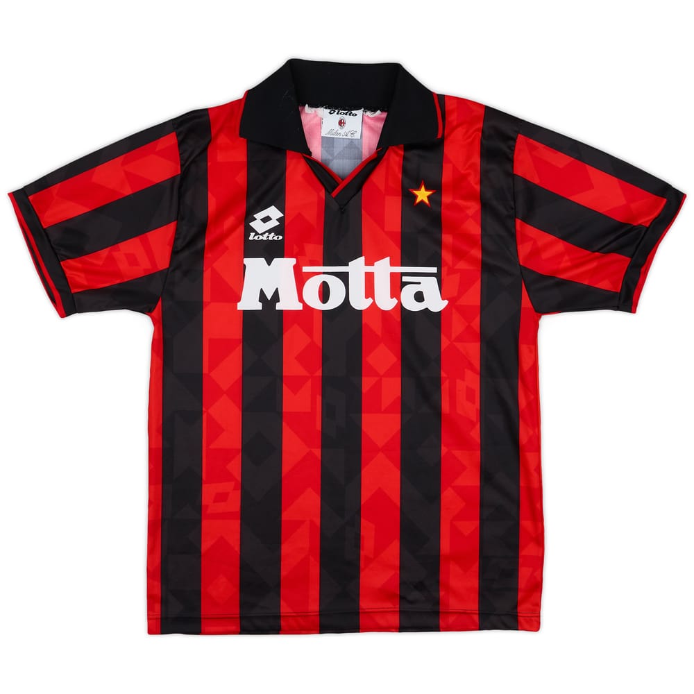 1994-95 AC Milan Home Shirt - 8/10 - (M)