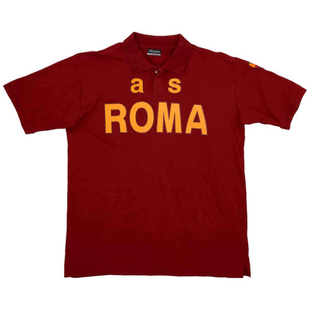 2008-09 Roma Kappa Polo Shirt - 8/10 - (L)