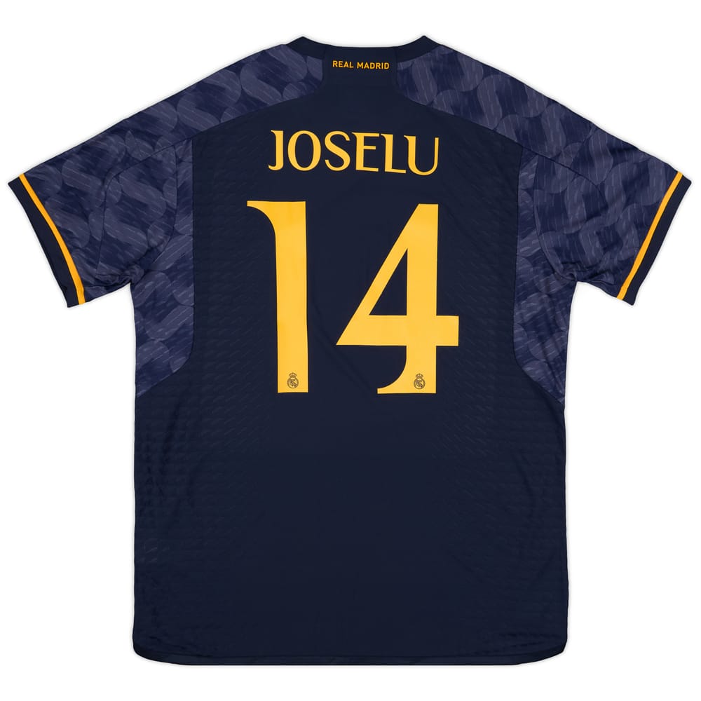 2023-24 Real Madrid Authentic Away CL Shirt Joselu #14 (XL)