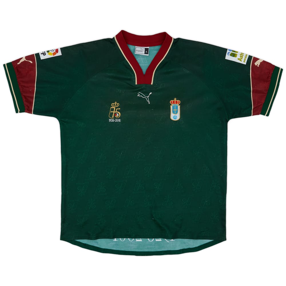 2001-02 Real Oviedo Away Shirt - 6/10 - (L)