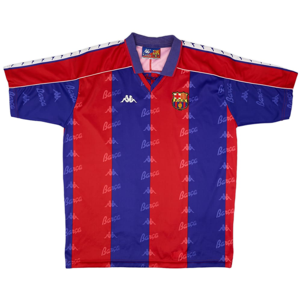 1992-95 Barcelona Home Shirt - 8/10 - (XL)