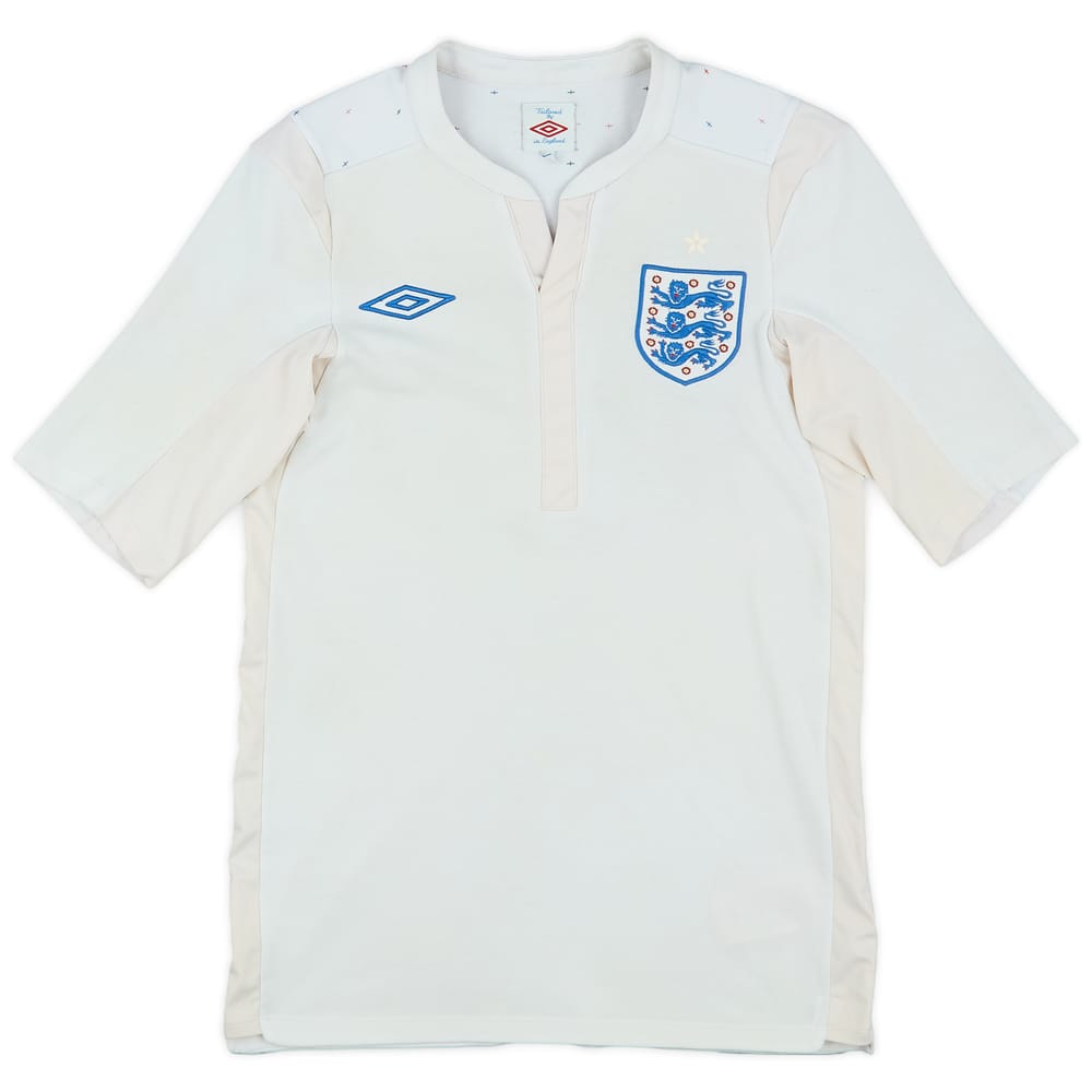 2010-11 England Home Shirt - 4/10 - (S)