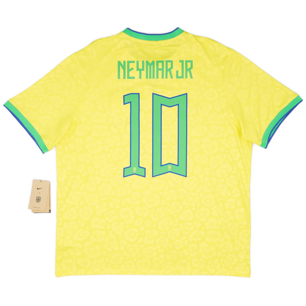 2022-23 Brazil Home Shirt Neymar Jr #10 (XL)