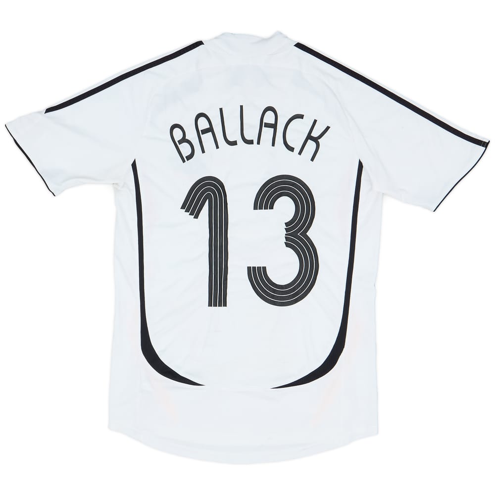 2005-07 Germany Home Shirt Ballack #13 - 6/10 - (S)