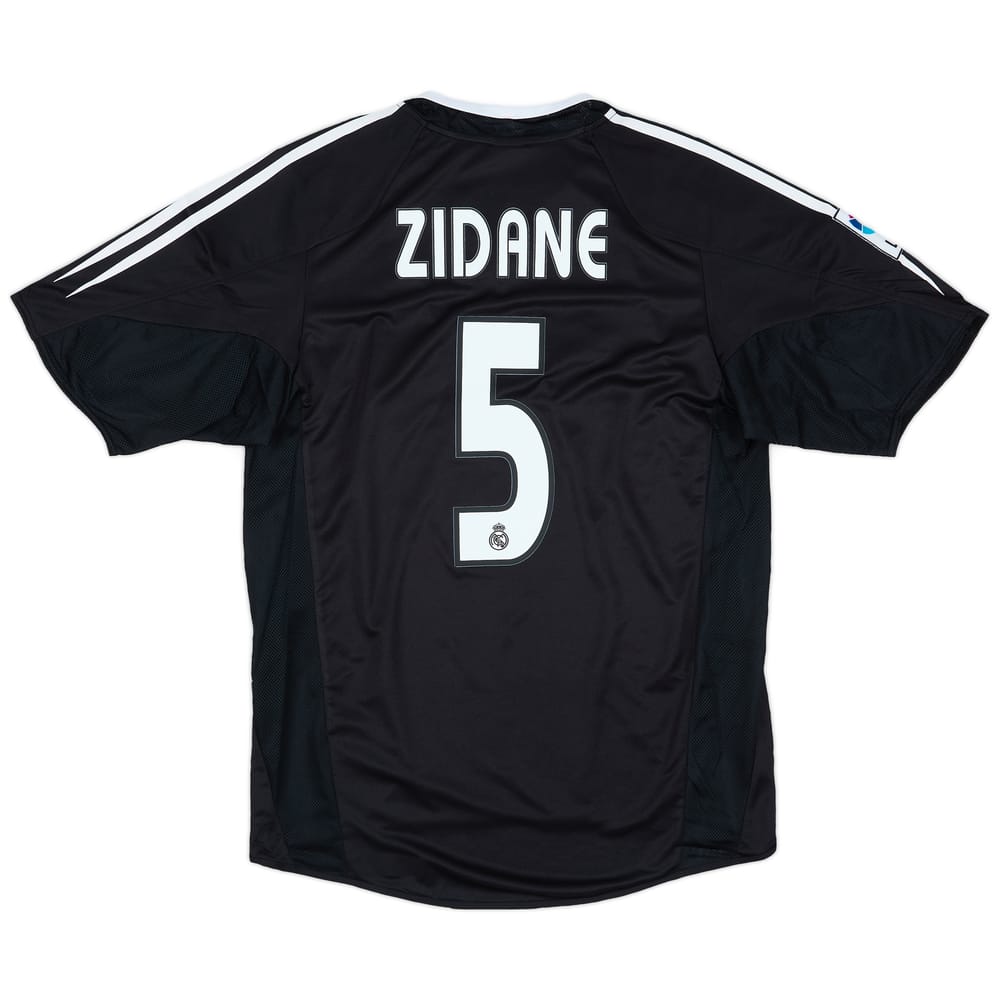 2004-05 Real Madrid Away Shirt Zidane #5 (S)