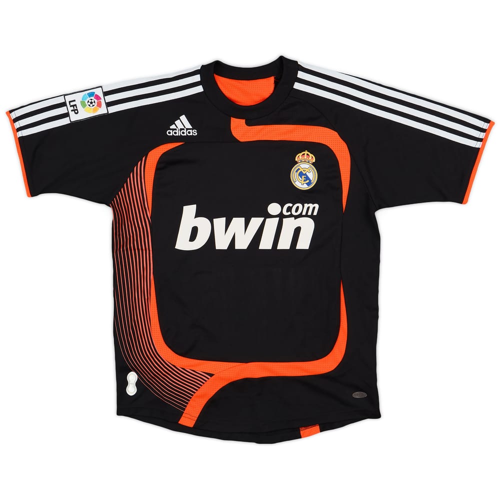 2007-08 Real Madrid GK S/S Shirt - 6/10 - (L.Boys)