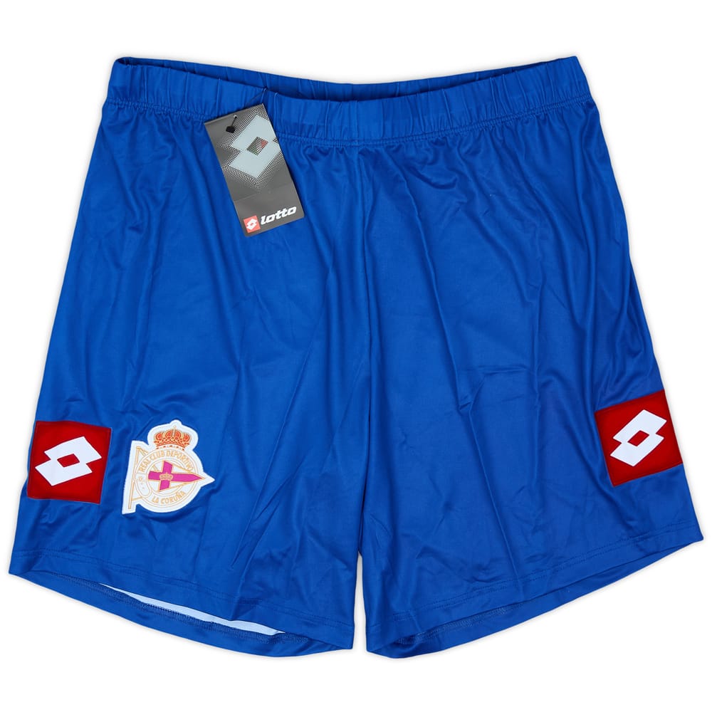 2013-14 Deportivo de La Coruna Home Shorts (XL)