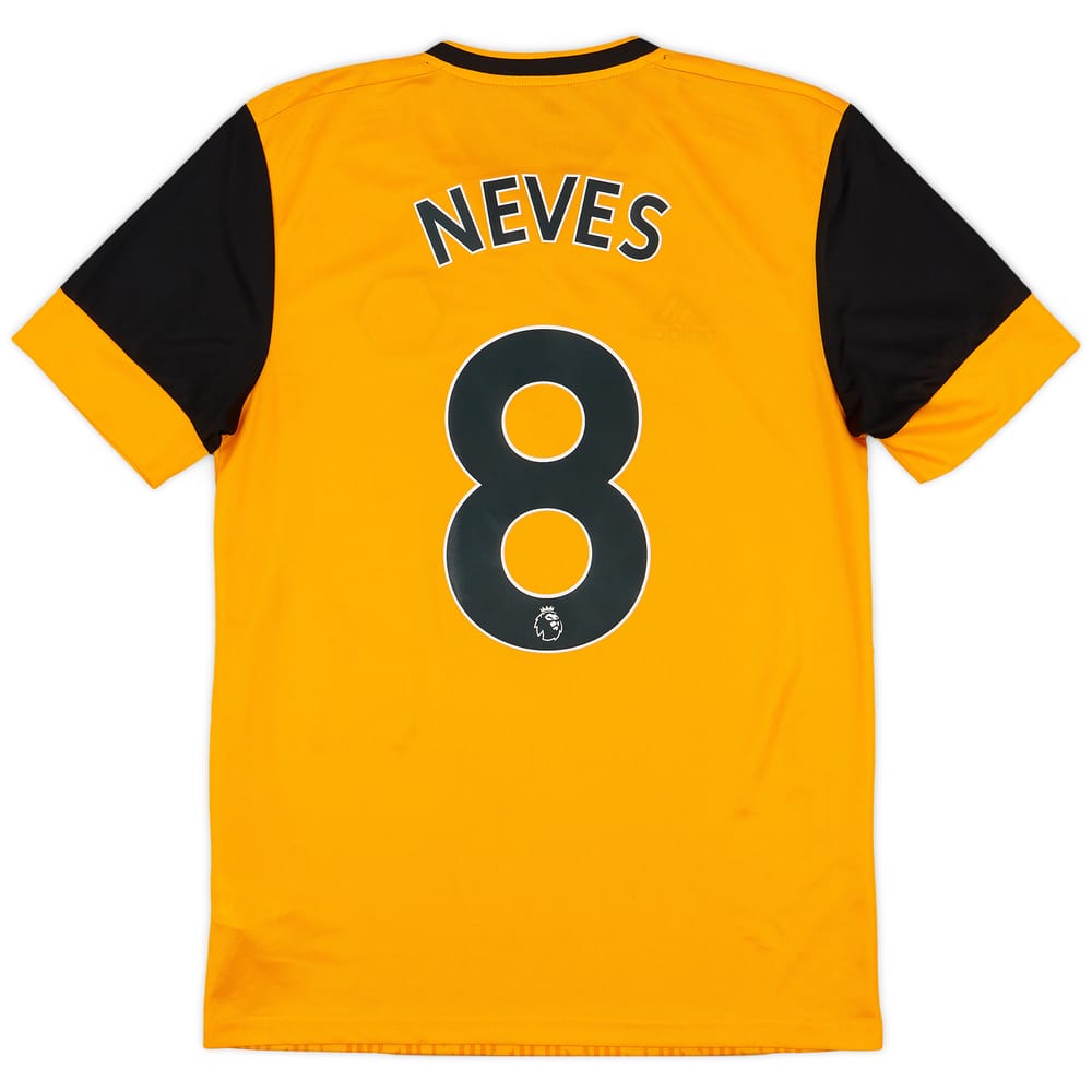 2020-21 Wolves Home Shirt Neves #8 - 8/10 - (S)