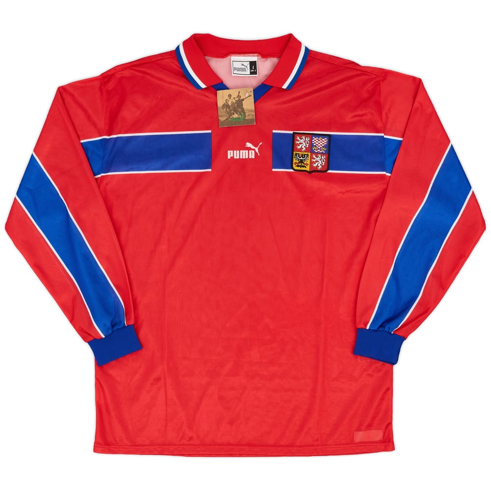 1998-00 Czech Republic Home L/S Shirt (L)
