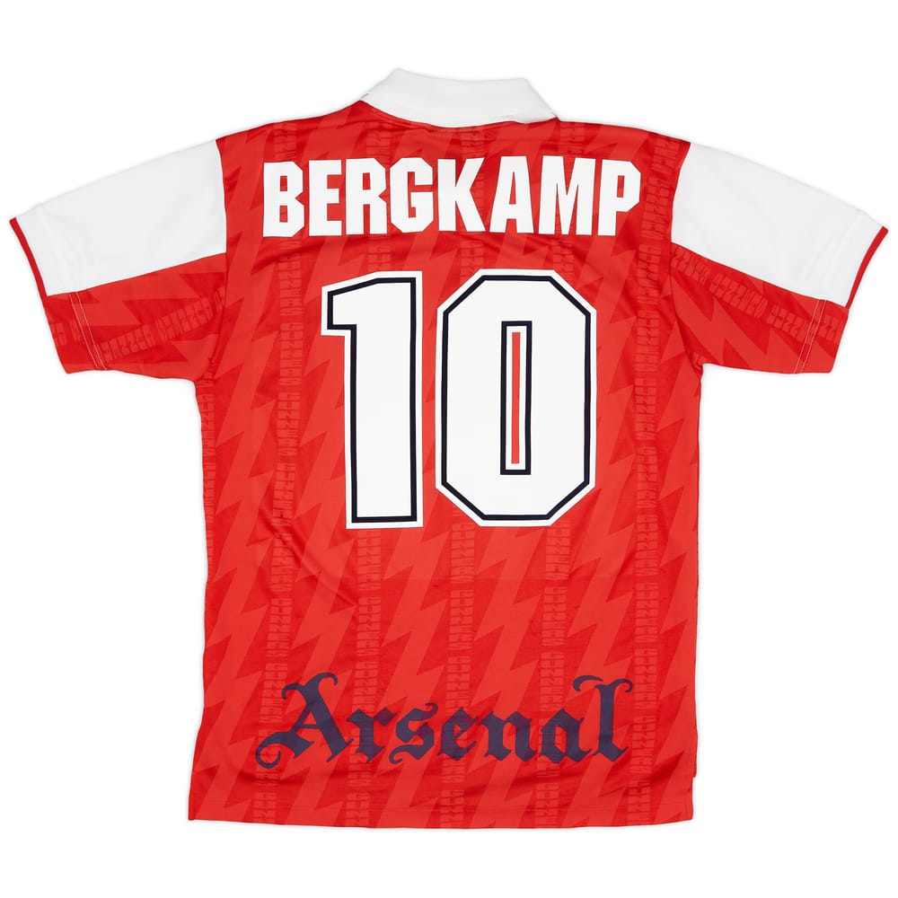 1994-96 Arsenal Home Shirt Bergkamp #10 - 9/10 - (S)