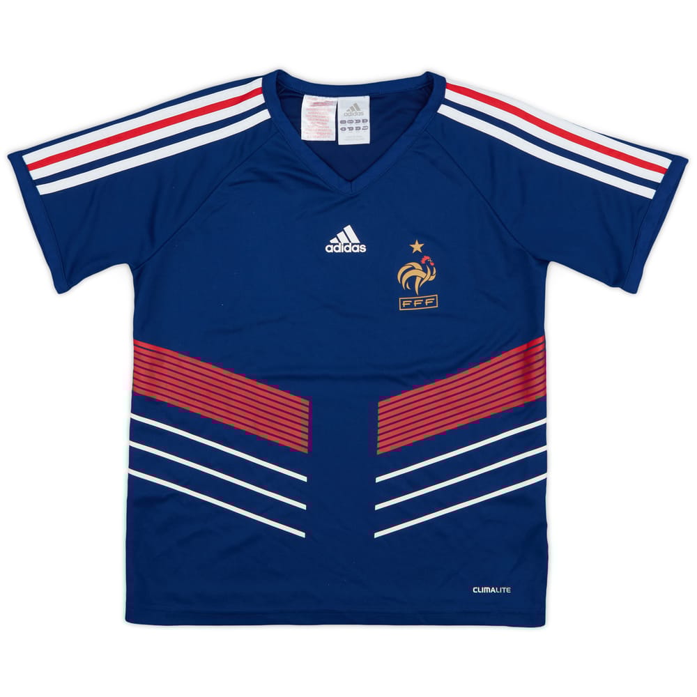 2009-10 France Basic Home Shirt - 9/10 - (M.Boys)