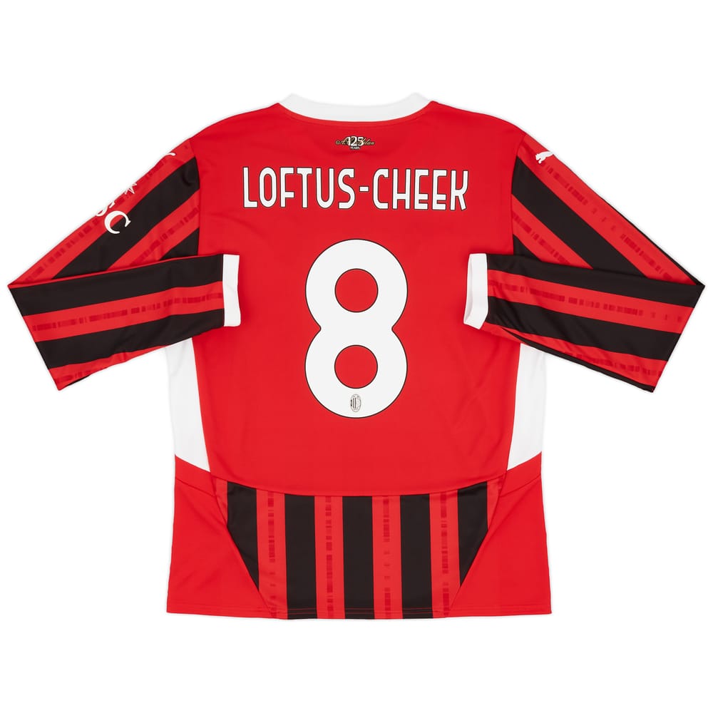 2024-25 AC Milan Home L/S Shirt Loftus-Cheek #8