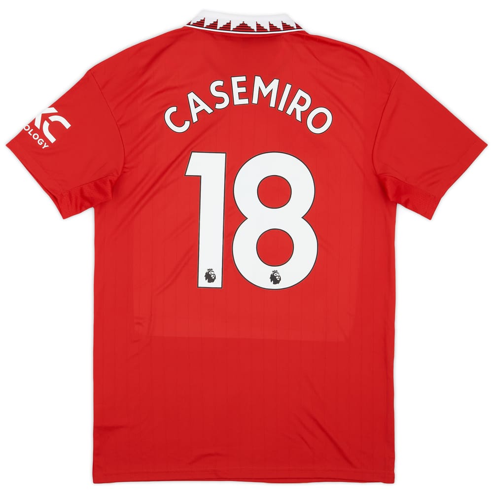 2022-23 Manchester United Home Shirt Casemiro #18 (M)