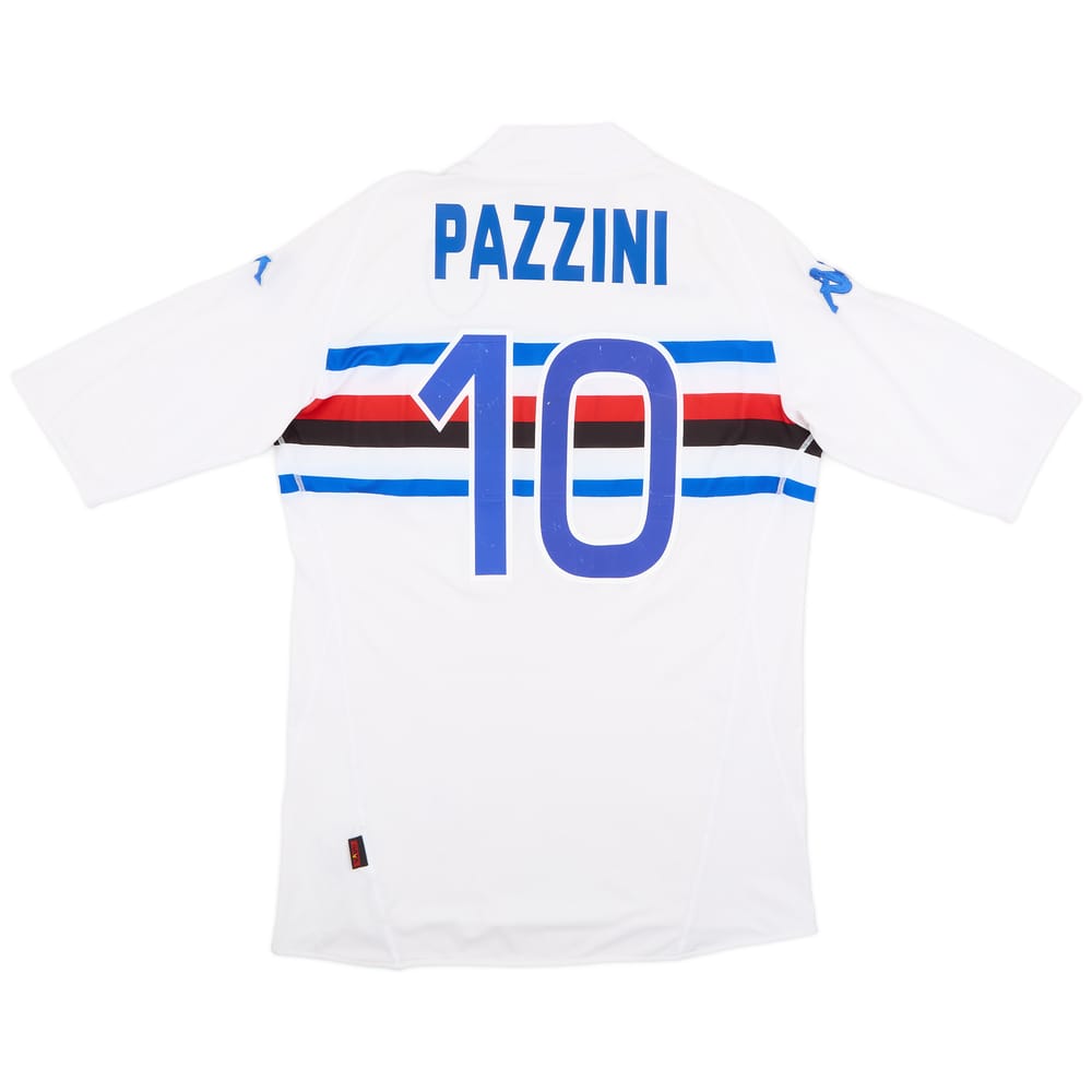 2005-06 Sampdoria Away Shirt Pazzini #10 - 6/10 - (XXL)