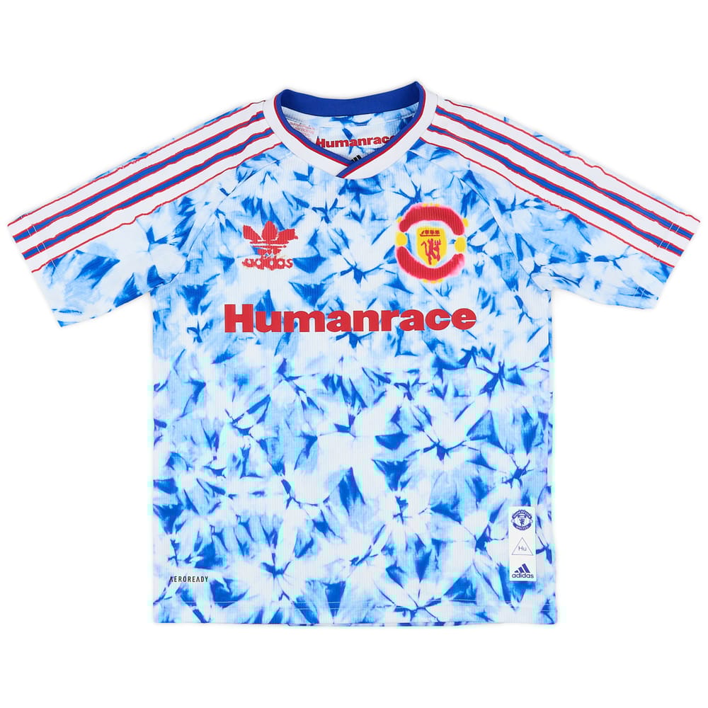 2020-21 Manchester United adidas Humanrace Pre-Match Shirt - 10/10 - (S.Boys)
