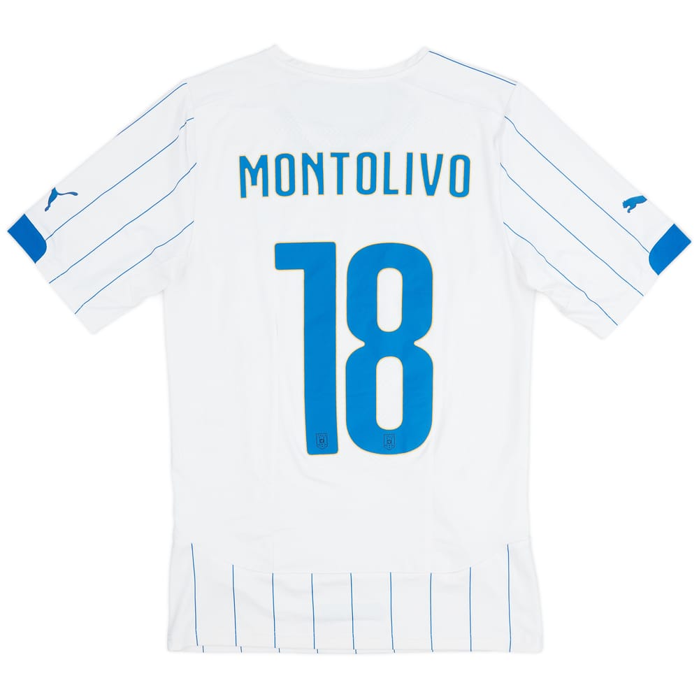 2014-15 Italy Away Shirt Montolivo #18 - 8/10 - (XL)