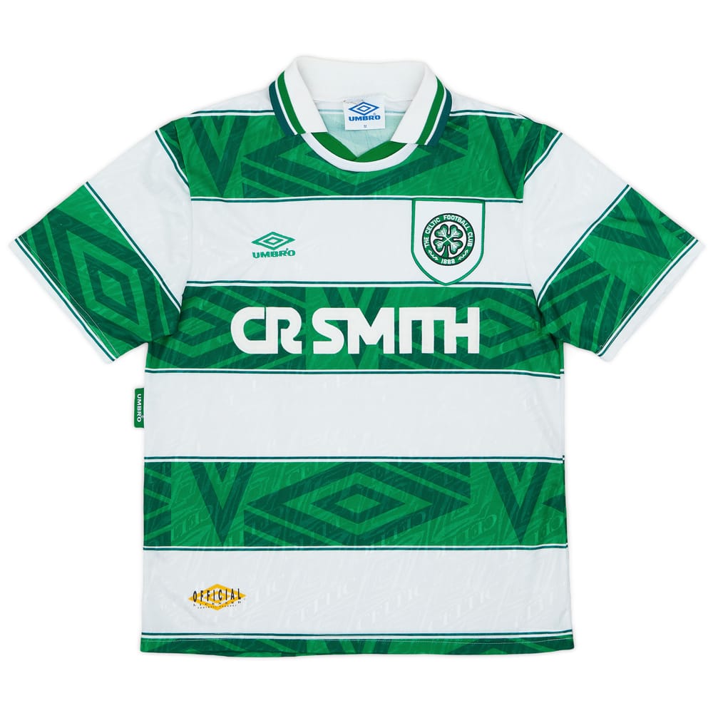 1993-95 Celtic Home Shirt - 9/10 - (M)