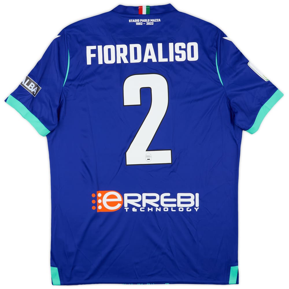 2022-23 SPAL Match Issue Third Shirt Fiordaliso #2