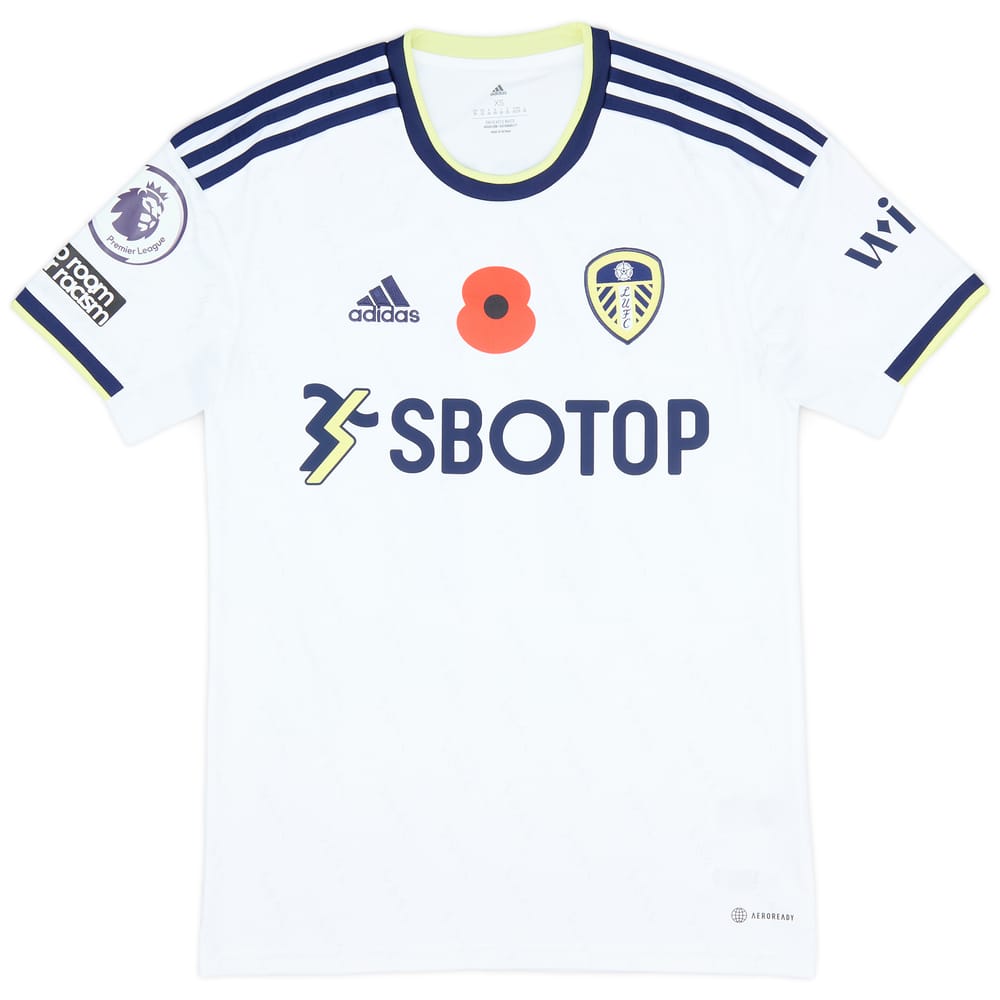 2022-23 Leeds Match Issue Home Shirt Harrison #11