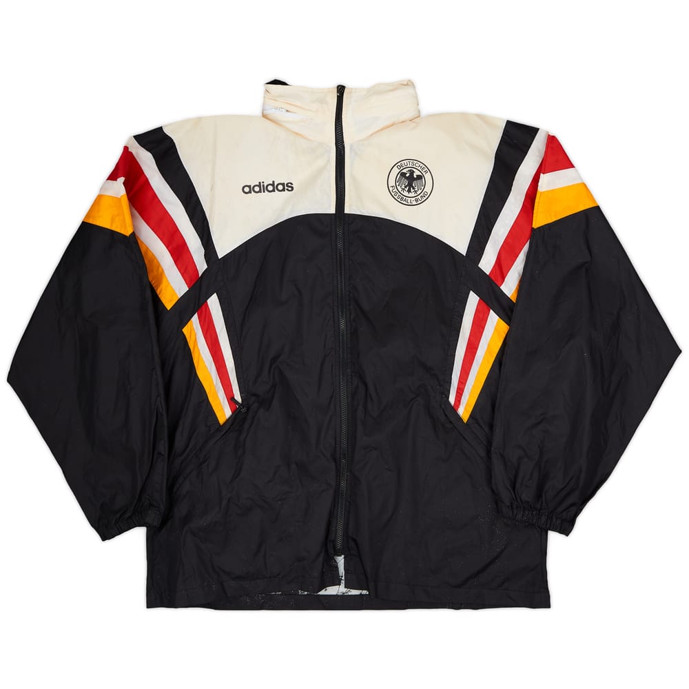 1996-98 Germany adidas Hooded Rain Jacket - 4/10 - (L/XL)