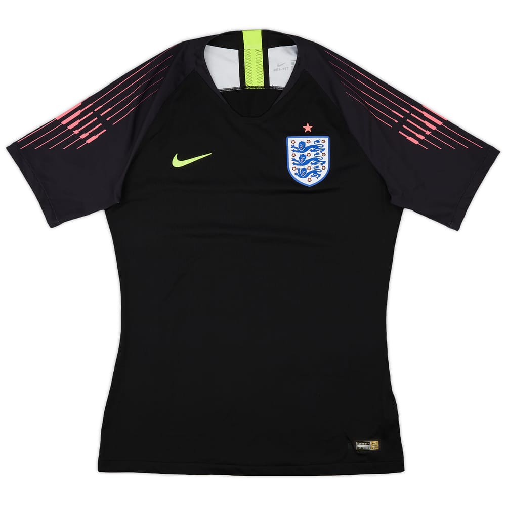 2018-19 England Authentic GK S/S Shirt - 9/10 - (L)