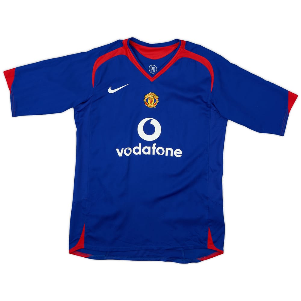 2005-06 Manchester United Away Shirt - 9/10 - (XL.Boys)