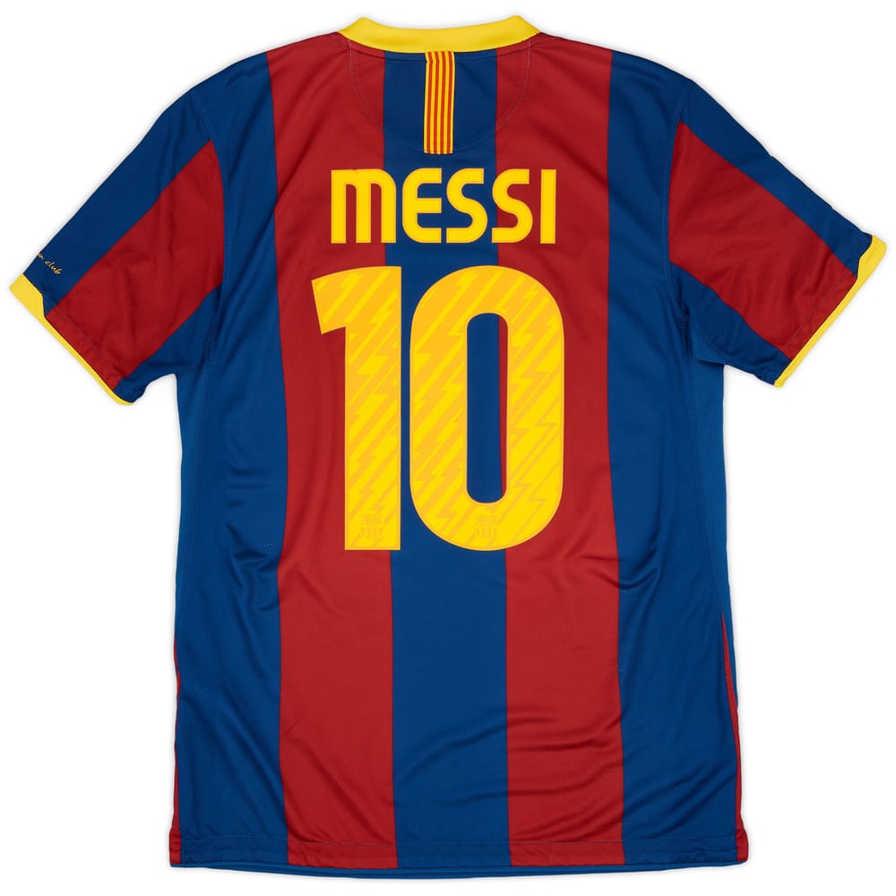 2010-11 Barcelona Home Shirt Messi #10 - 6/10 - (S)