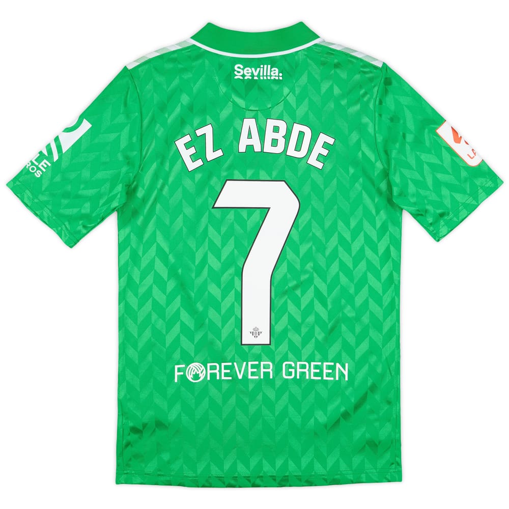 2023-24 Real Betis Away Shirt Ez Abde #7 - As New - (XS)