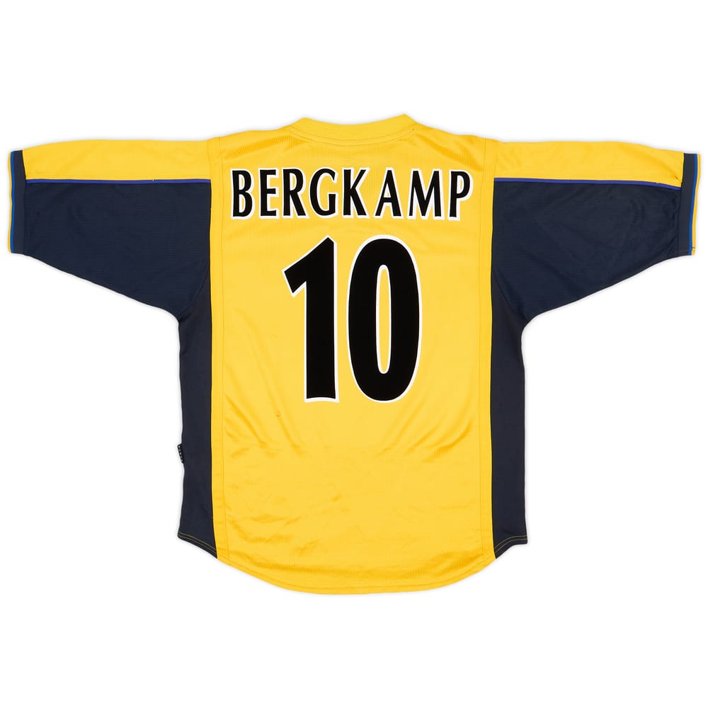 1999-01 Arsenal Away Shirt Bergkamp #10 - 7/10 - (M)