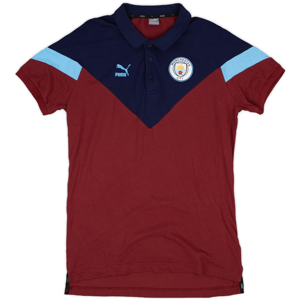 2019-20 Manchester City Puma Polo Shirt - 8/10 - (L)
