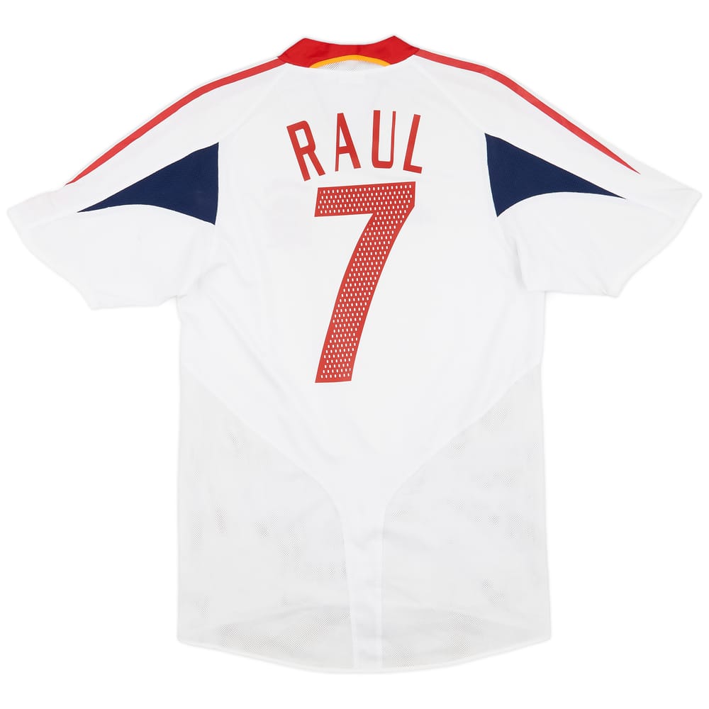 2004-06 Spain Away Shirt Raul #7 - 8/10 - (S)