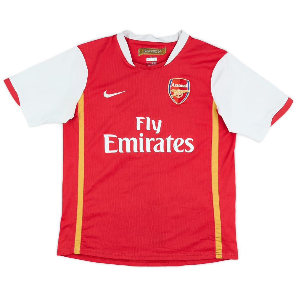 2006-08 Arsenal Home Shirt - 7/10 - (L.Boys)