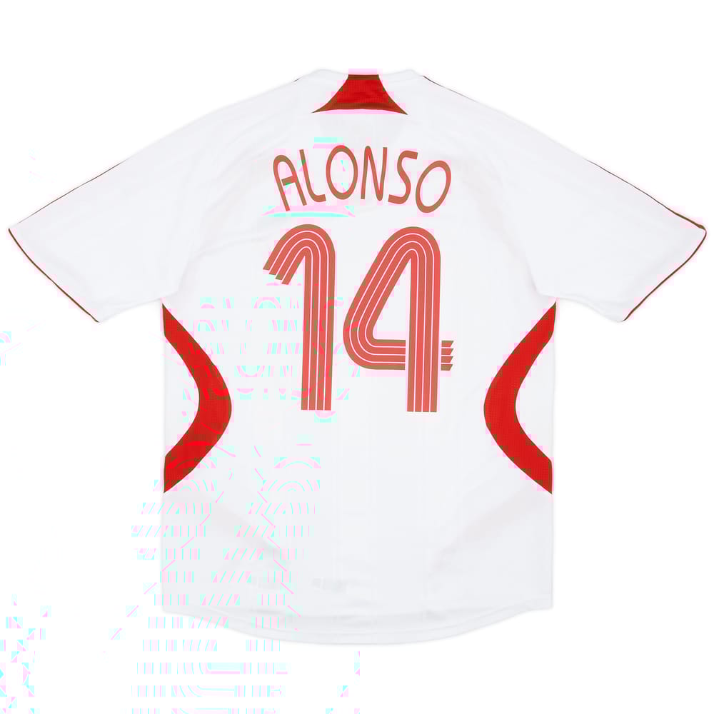2007-08 Liverpool Away Shirt Alonso #14 - 6/10 - (M)