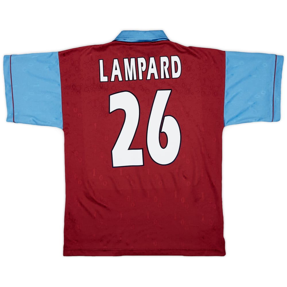 1995-97 West Ham Centenary Home Shirt Lampard #26 - 5/10 - (L)