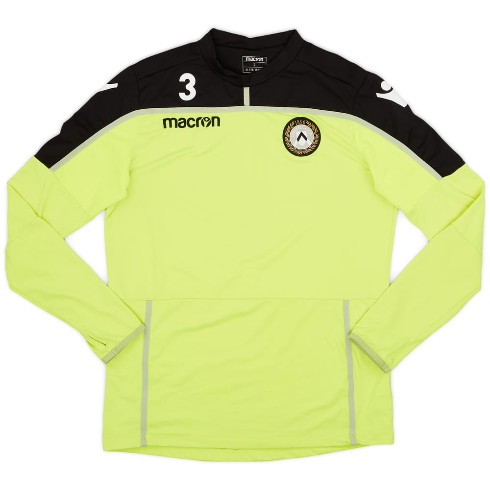 2018-19 Udinese Macron Player Issue Training L/S Shirt #3 - 4/10 - (L)