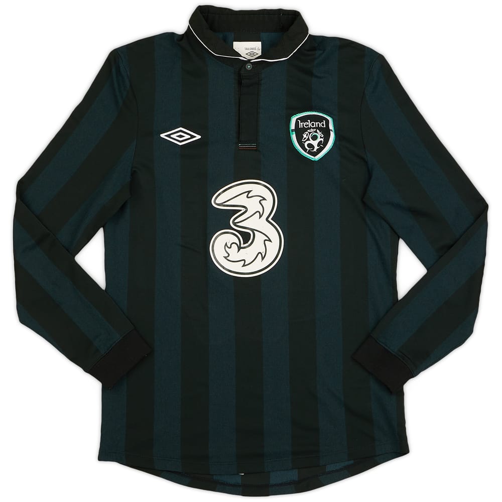 2013-14 Ireland Away L/S Shirt - 7/10 - (M)