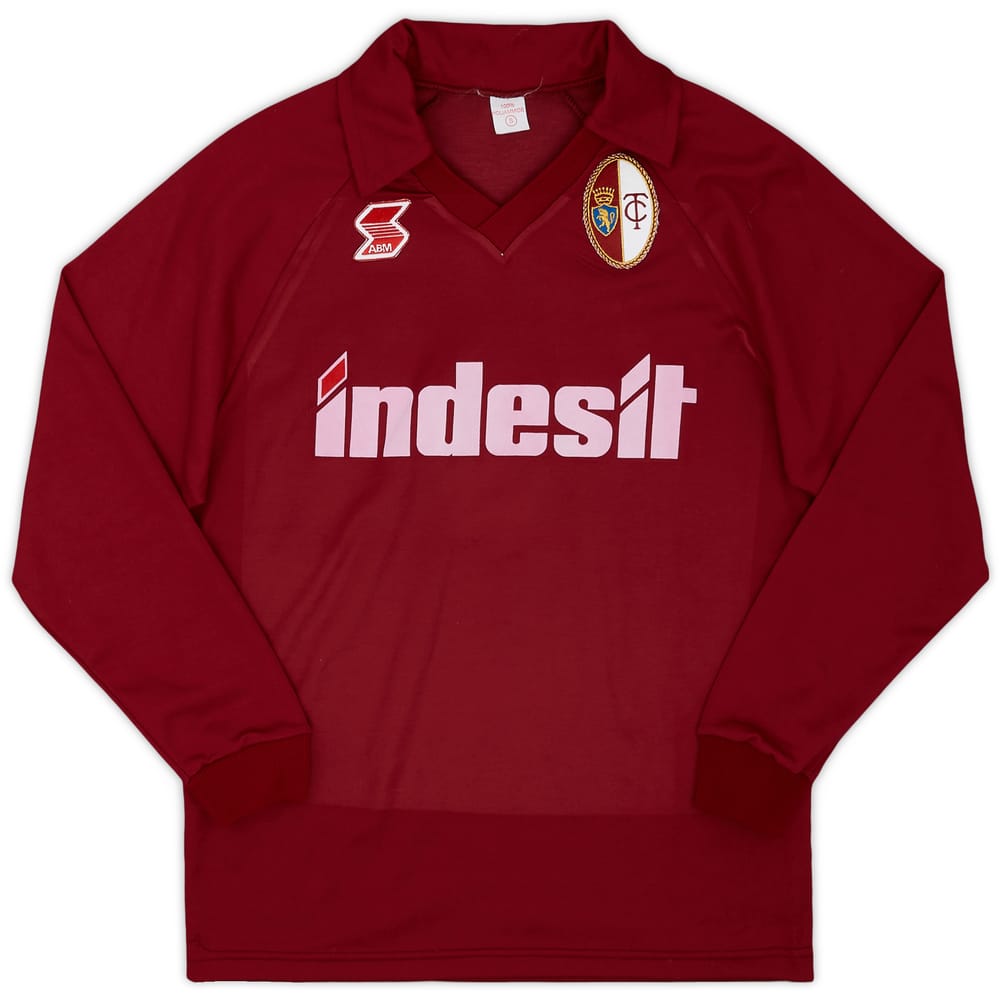 1990-91 Torino Home L/S Shirt - 6/10 - (S)
