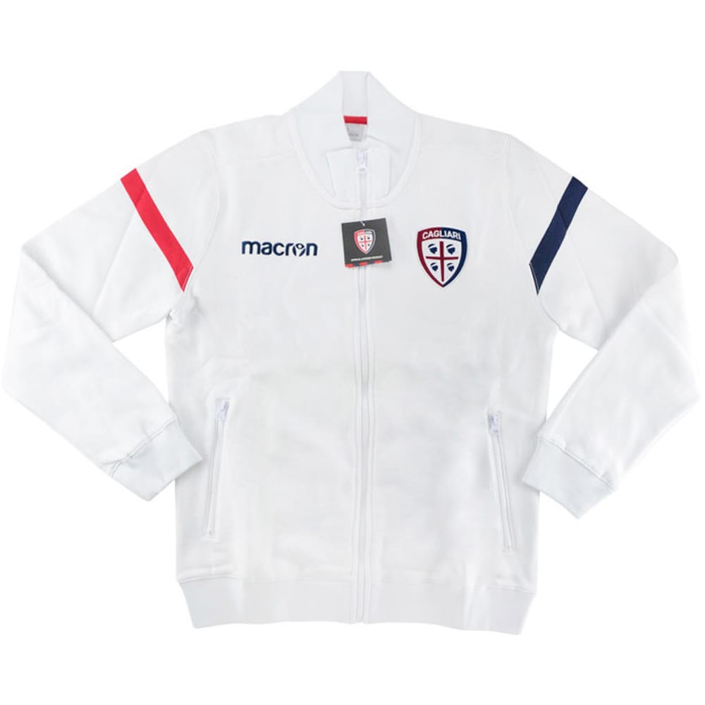 2016-17 Cagliari Macron Track Jacket - NEW