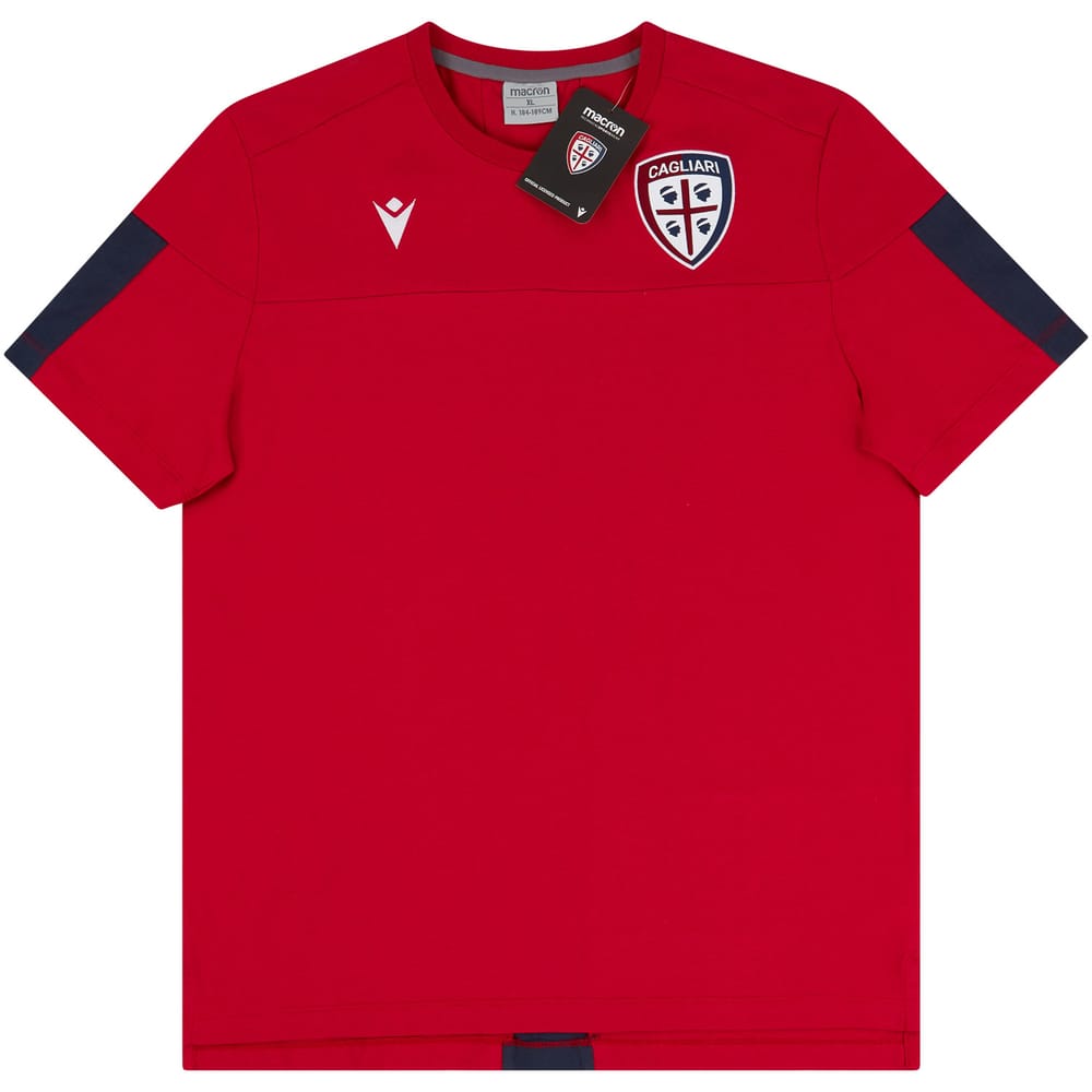 2019-20 Cagliari Macron Training Tee
