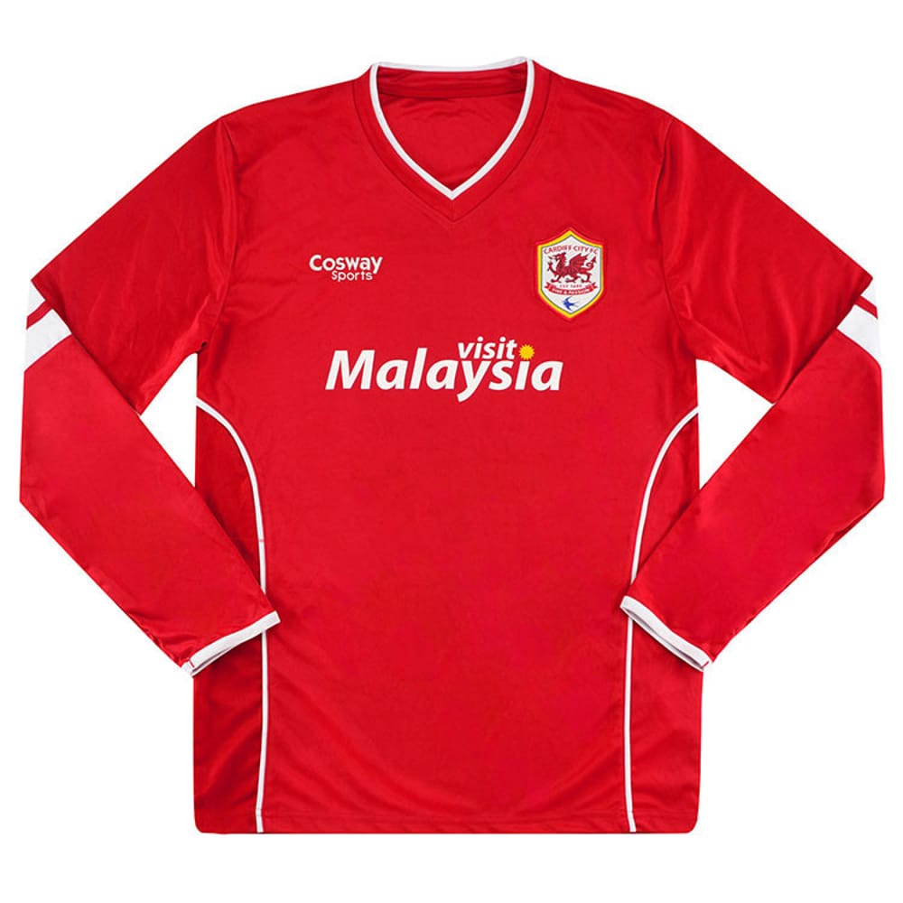 2014-15 Cardiff Home/Away L/S Shirt *As New*