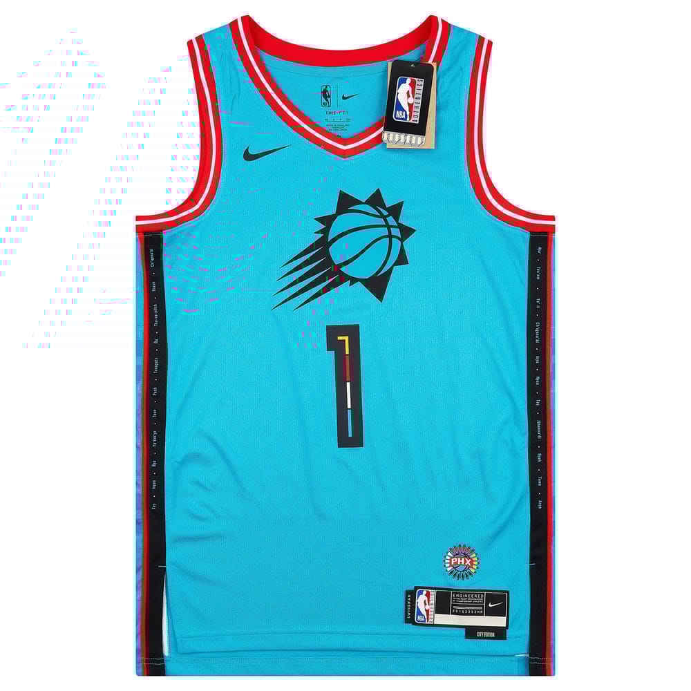 2022-23 Phoenix Suns Booker #1 Nike Swingman Alternate Jersey (S)
