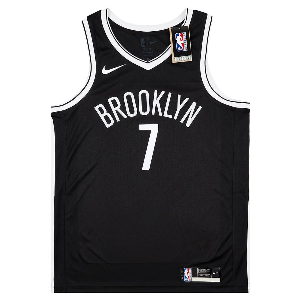 2019-23 Brooklyn Nets Durant #7 Nike Swingman Away Jersey (L)