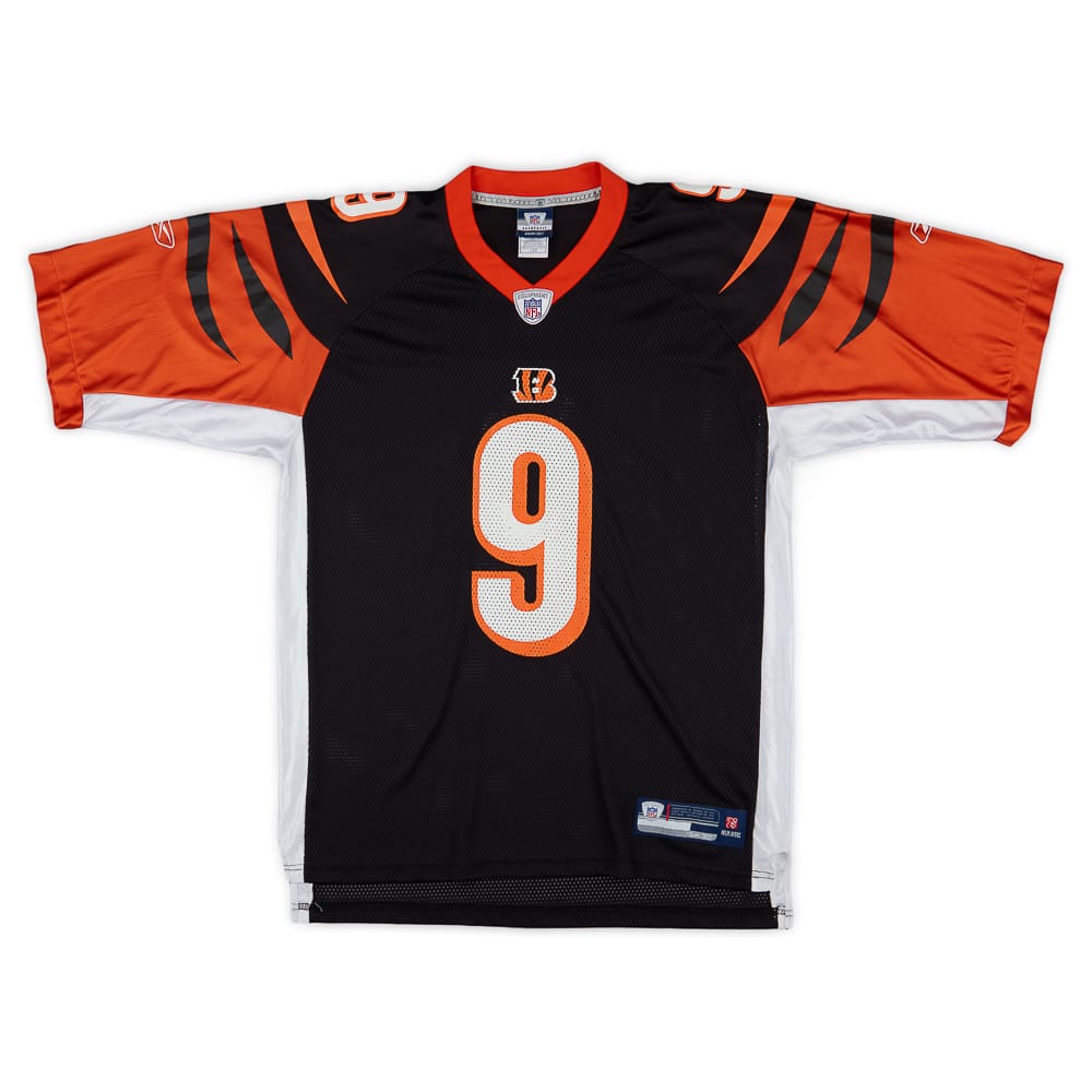 2007 Cincinnati Bengals Palmer #9 Reebok On Field Home Jersey (Excellent) L