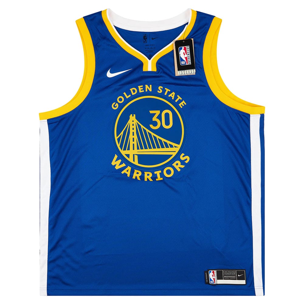 2017-24 Golden State Warriors Curry #30 Nike Swingman Away Jersey (XS)