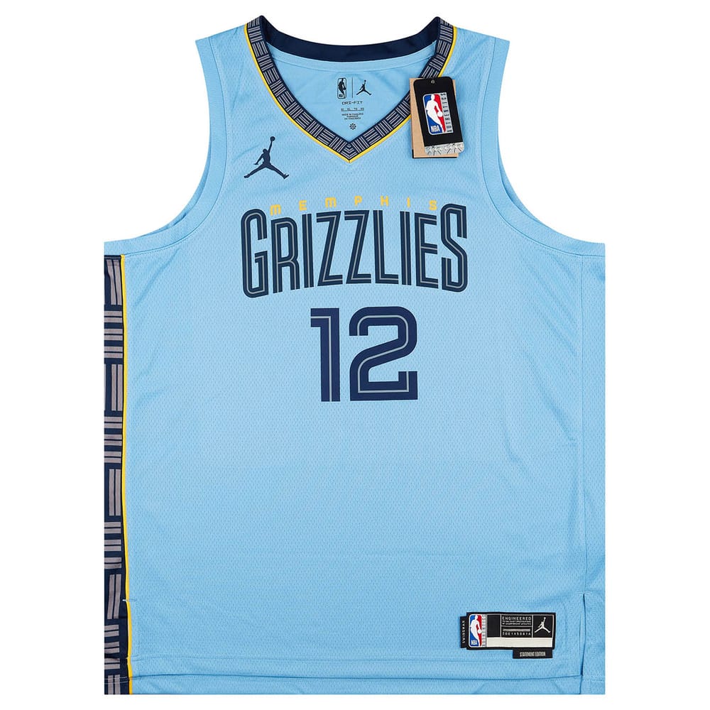 2022-24 Memphis Grizzlies Morant #12 Jordan Swingman Alternate Jersey (M)