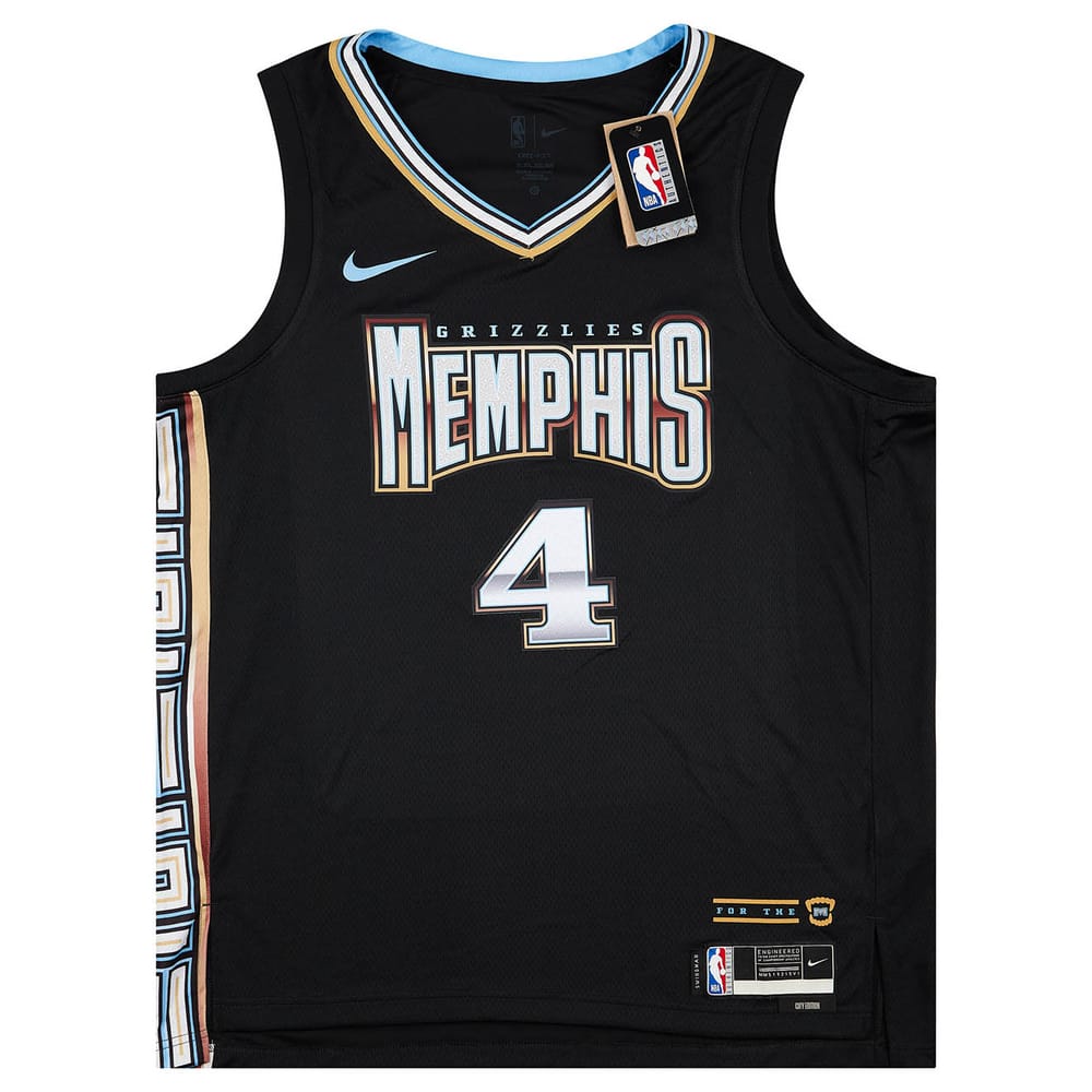 2022-23 Memphis Grizzlies Adams #4 Nike Swingman Alternate Jersey (XL.Kids)