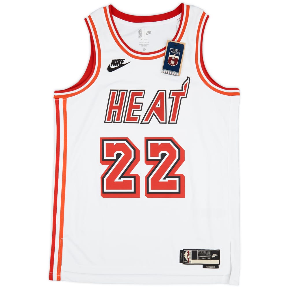 2022-23 Miami Heat Butler #22 Nike Swingman Classic Jersey (L)